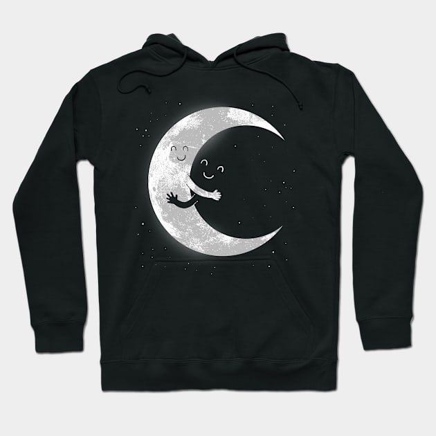 Moon Hug Hoodie by askgrainy